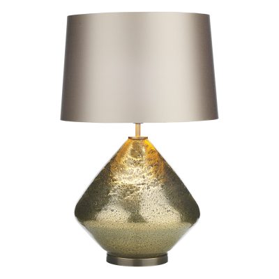 Evora Table Lamp Volcanic Gold Base Only