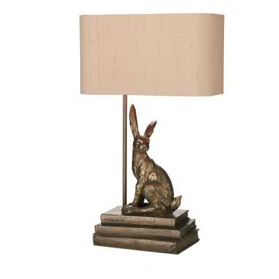 Hopper Table Lamp Bronze Base Only
