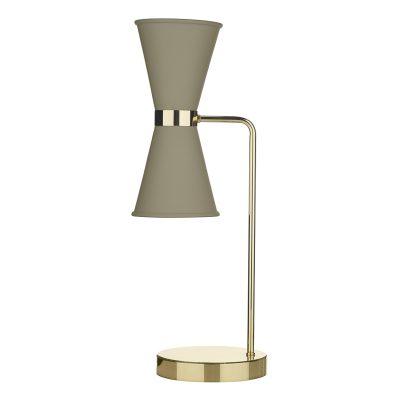 Hyde Table Lamp complete with Pebble Metal Shade