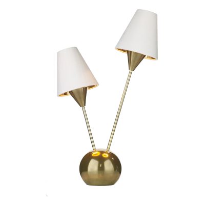 Sputnik Table Lamp Brass Style Finish
