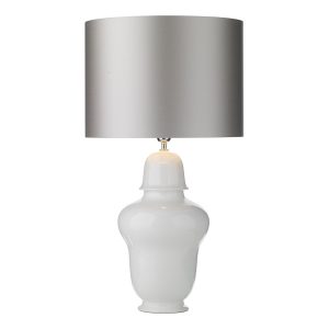 Vaughn Tall Lamp Small Gloss White Base Only