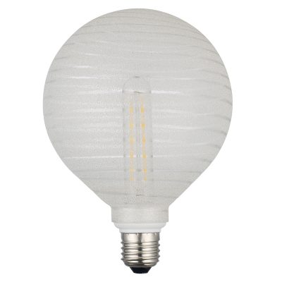 Frosted Spiral LED Dimmable Pendant Kit