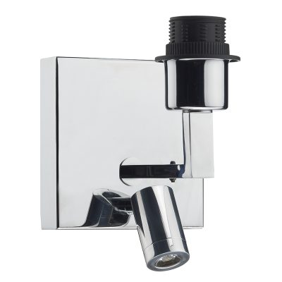 Anvil Wall Bracket With LED Base Only Polished Chrome
