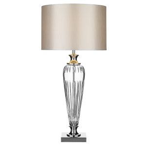 Hinton Table Lamp Crystal C/W Shade