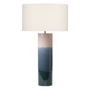 Ignatio Table Lamp Ceramic Pink & Blue Base Only
