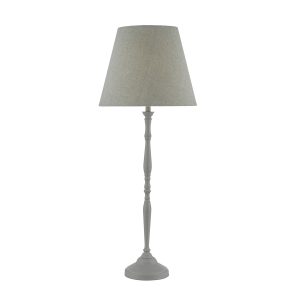 Joanna Table Lamp Grey C/W Shade