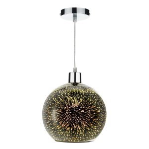 KAI Easy Fit Pendant Speckled 3D Glass