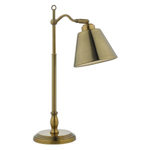 Kempten Task Lamp Antique Brass