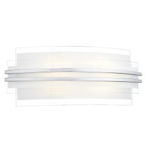 Sector Double Trim LED Wall Bracket Large