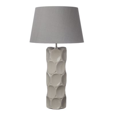 Sintra Table Lamp Taupe Ceramic Base Only