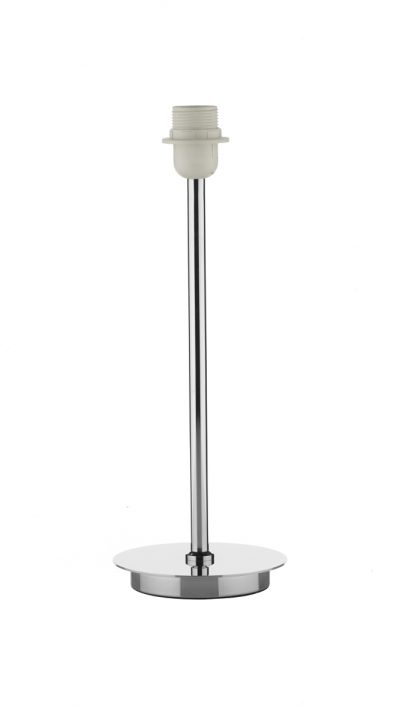 Tuscan Table Lamp Base Only Polished Chrome
