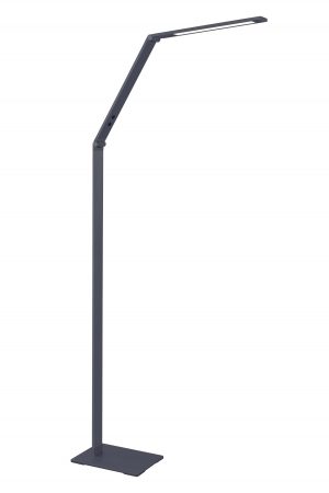 NLCB - Traction LED Floor Lamp, Graphite CCT with Touch Control