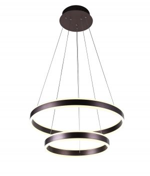 NLCB - Tora LED Double Pendant with Remote Control