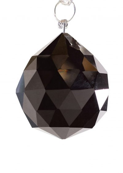 Diyas C10042 Crystal Sphere Without Ring Black 40mm