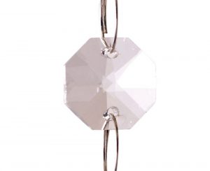 Diyas C50000 Crystal Octagon Without Ring Clear 14mm