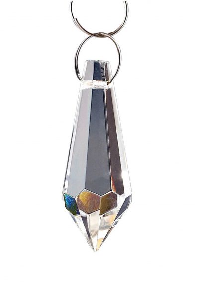 Diyas C70050 Crystal Drop Without Ring Clear 36mm