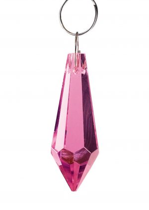 Diyas C70057 Crystal Drop Without Ring Pink 36mm