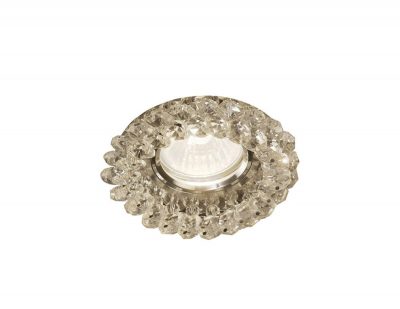 Diyas IL30805CH Crystal Cluster Downlight Round Rim Only Clear, IL30800 Required To Complete The Item