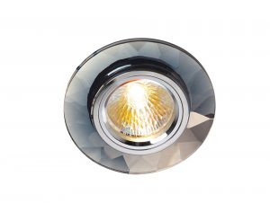 Diyas IL30816CH Crystal Downlight Chamfered Round Rim Only Clear, IL30800 Required To Complete The Item