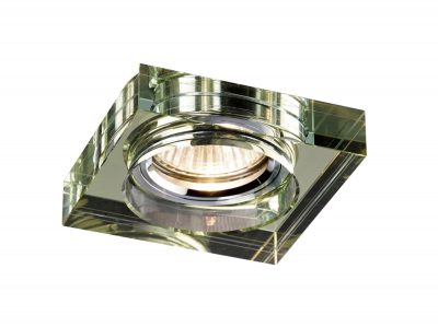 Diyas IL30822WI Crystal Downlight Deep Square Rim Only White Wine, IL30800 Required To Complete The Item