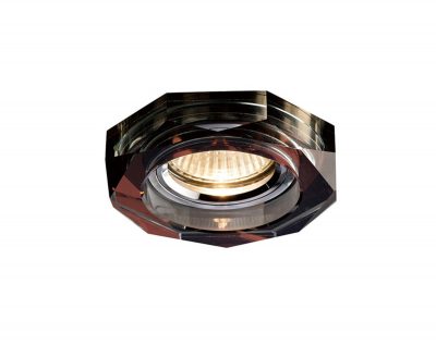 Diyas IL30823PU Crystal Downlight Deep Hexagonal Rim Only Purple, IL30800 Required To Complete The Item