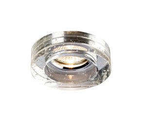 Diyas IL30831CH Crystal Bubble Downlight Round Rim Only Clear, IL30800 Required To Complete The Item