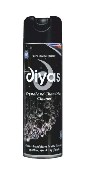 Diyas IL90100 Chandelier Cleaner Spray, 500ml Aerosol Can, Made In The UK