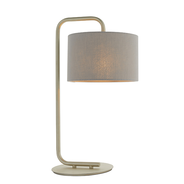 Consort Table Lamp Champagne Gold, Slate Floor Lamps